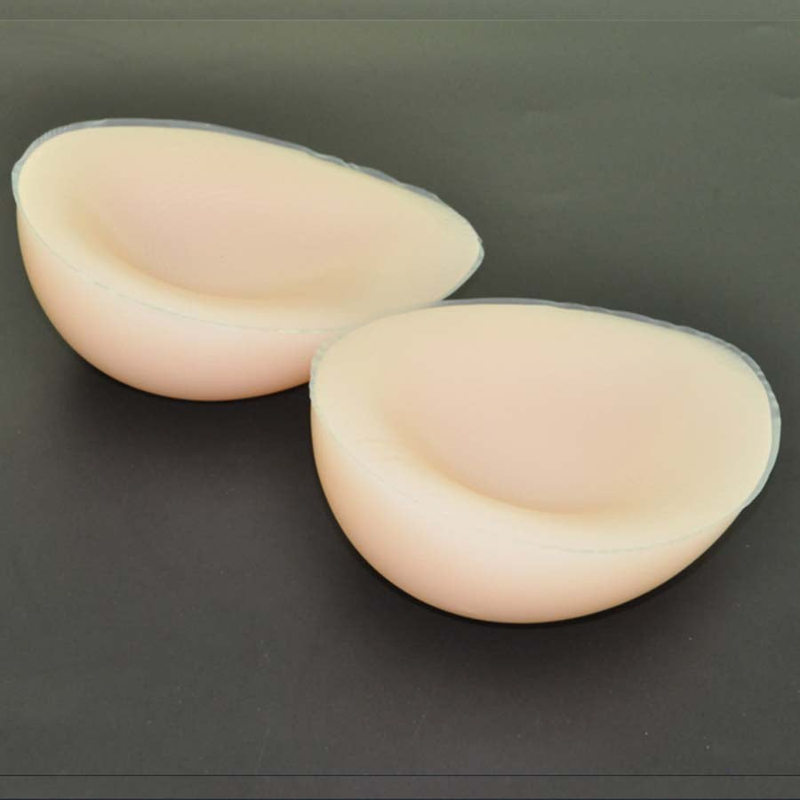 Beige Drop Silicone Breast Forms - The Breast of Everything