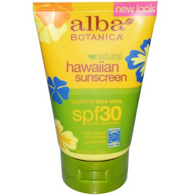 Alba Botanica Hawaiian Sun Care Aloe Vera Sunblock - The Breast of Everything