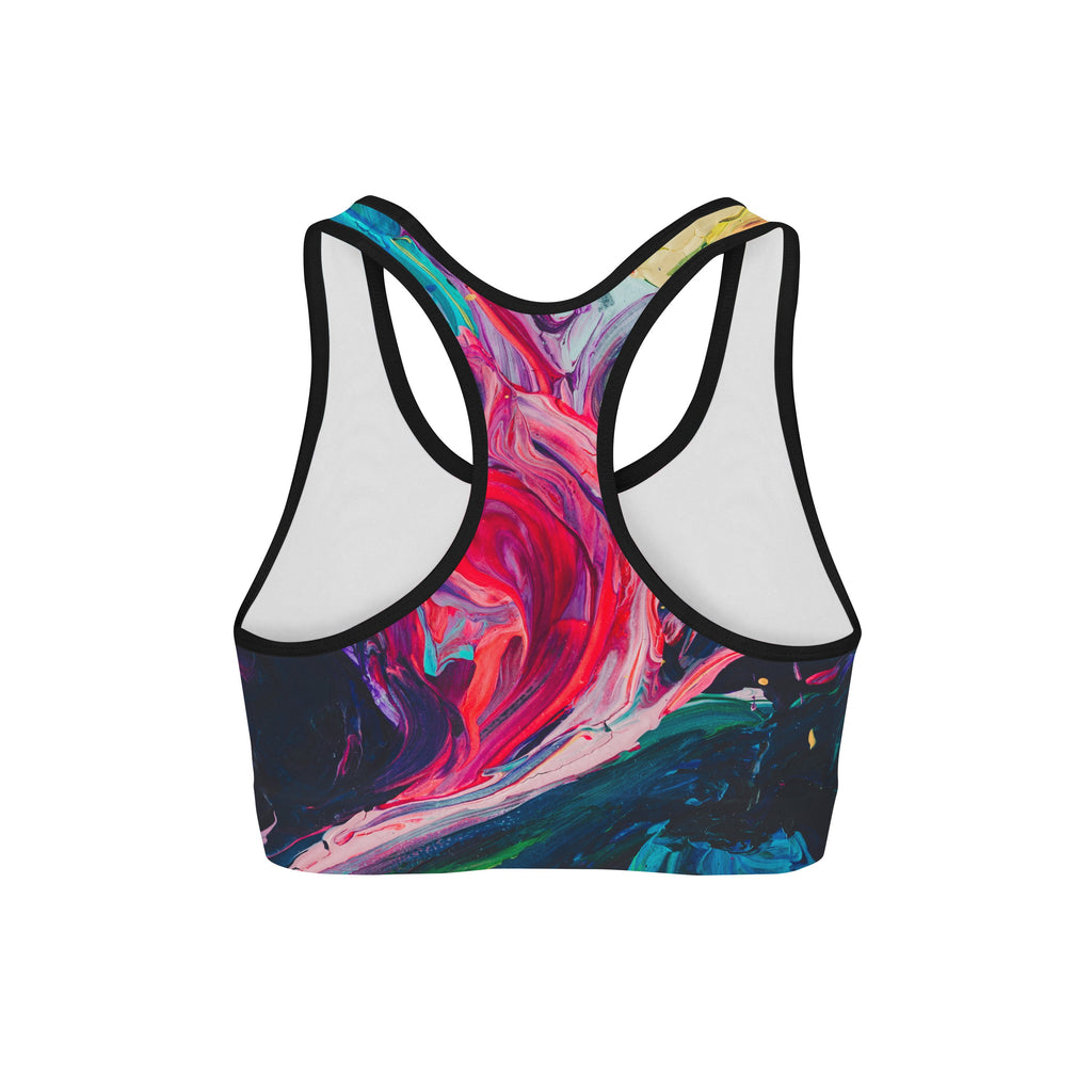 Paint Stroke Sports Bra - The Breast of Everything
